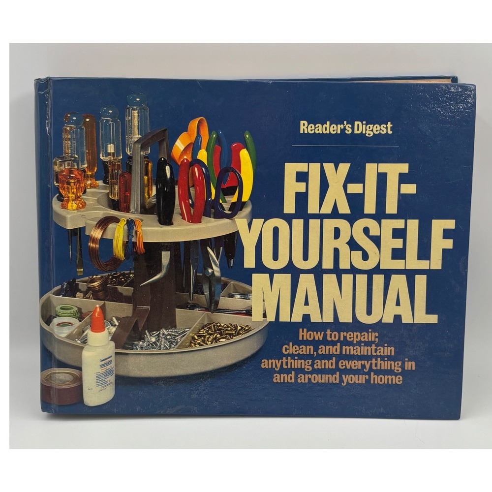 1977 Reader's Digest‎ Fix-It-Yourself Manual Hardback.